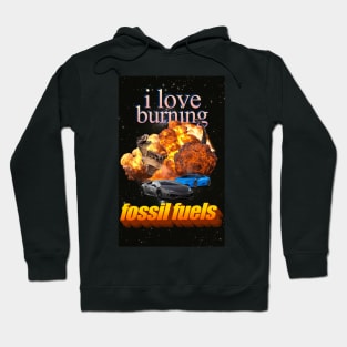 I Love Burning Fossil Fuels! Hoodie